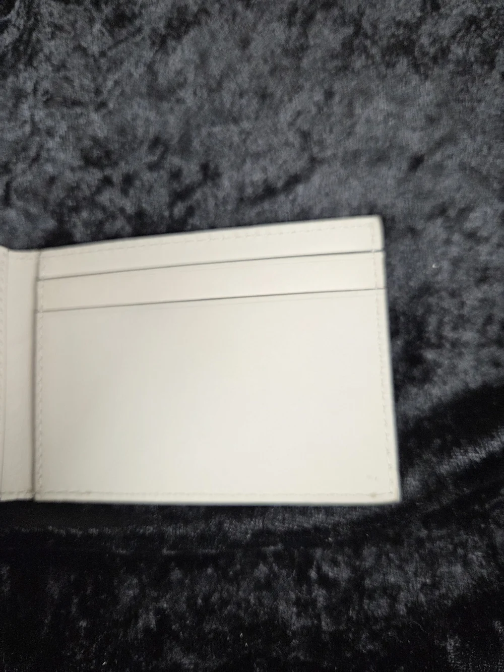 Coach Cream Leather Card & ID Wallet